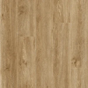 The light color gives an inviting foundation to any SPC floor living hall.