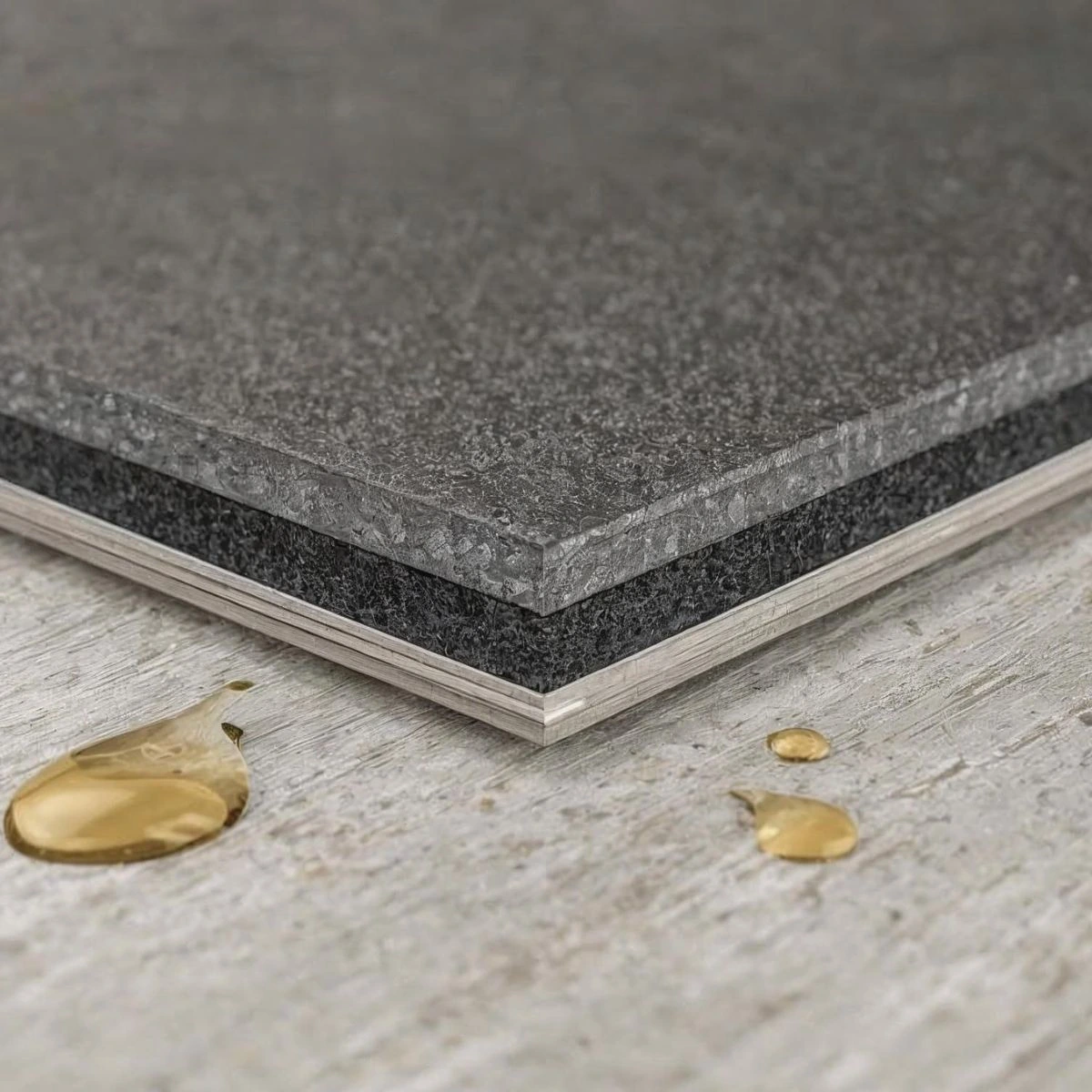 Enoch SPC flooring acoustic performance: IXPE/EVA layer, which minimize noise and provide consistent comfort underfoot.
